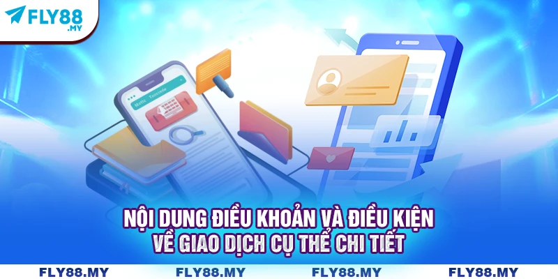 Nội dung điều khoản và điều kiện về giao dịch cụ thể chi tiết