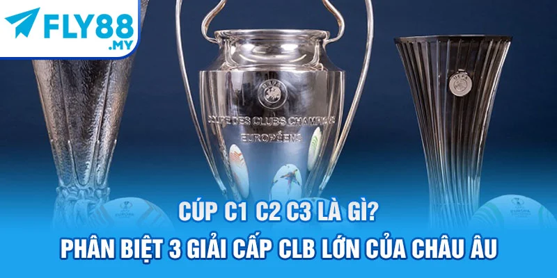 Cúp C1 C2 C3 là gì? Phân Biệt 3 Giải Cấp CLB Lớn Của Châu Âu