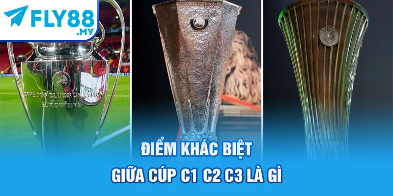 Điểm khác biệt giữa Cúp C1 C2 C3 là gì